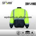 safety reflective jacket mens orange black safety jackets waterproof softshell jacket 300d oxford